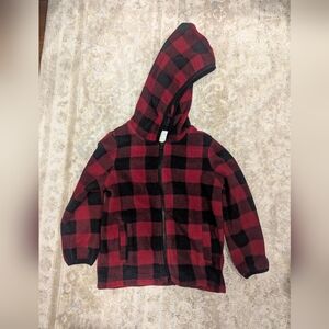 3-4T Plaid Fleecy Sweater